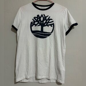 Timberland White Tee/T-shirt (S)